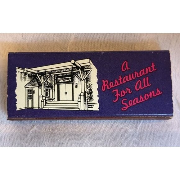 Steamboat Inn Matchbox Prescott Wisconsin Vtg Restaurant Book White Tip Matches - Picture 2 of 16